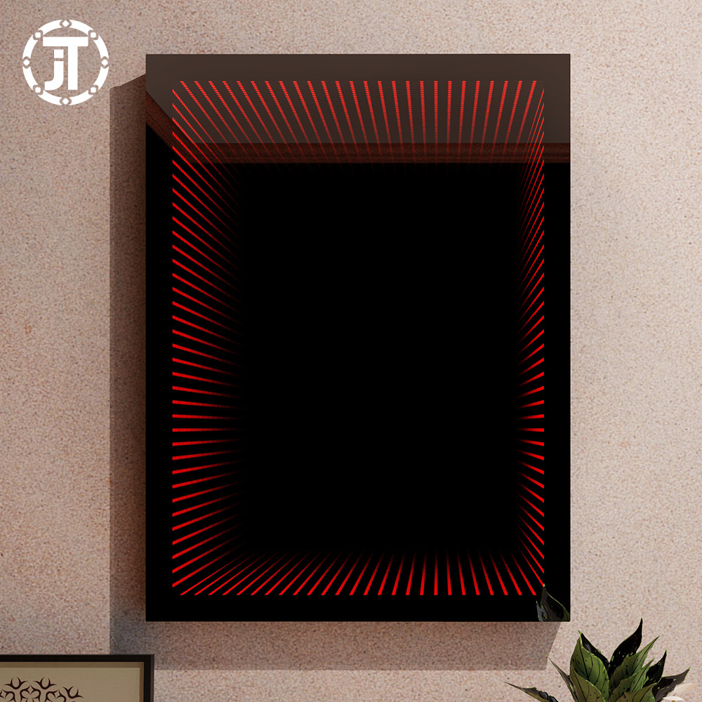 2022 hot sale Smart Tunnel Led Wall Light LED Mirror infinity 3D Mirror / 3d infinity mirror led