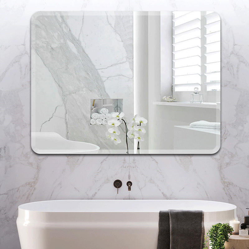 Decoration Bathroom Sliver/Grey/Bronze Wall Mirror 4mm Clear Mirror Glass