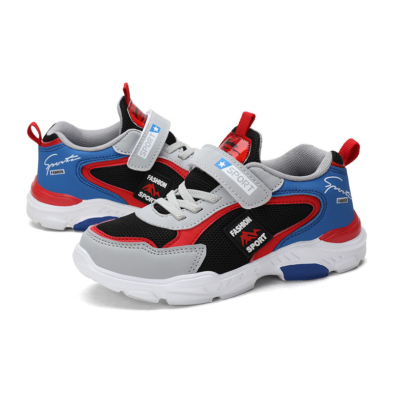 Sport Shoes Kids Boys Shoes Running Sneakers Casual Breathable Shoes for Boys New Style 2023