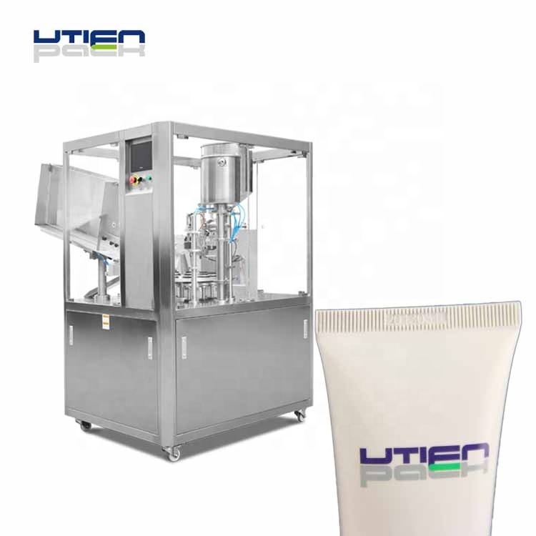 2021 Automatic ultrasonic plastic tube filling  sealing packaging machine