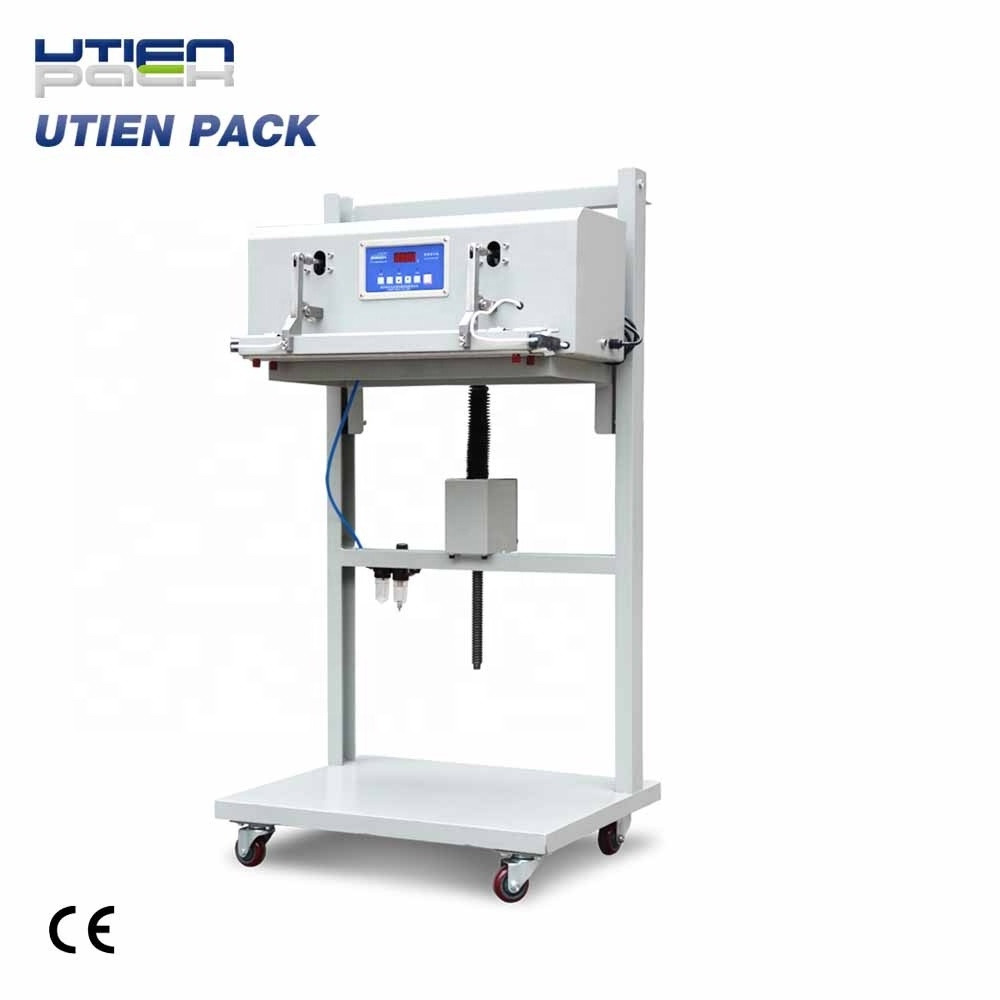 Height flexible plastic impulse heat sealer sealing Machine for PP lamination sack,LDPE film,PVC bag