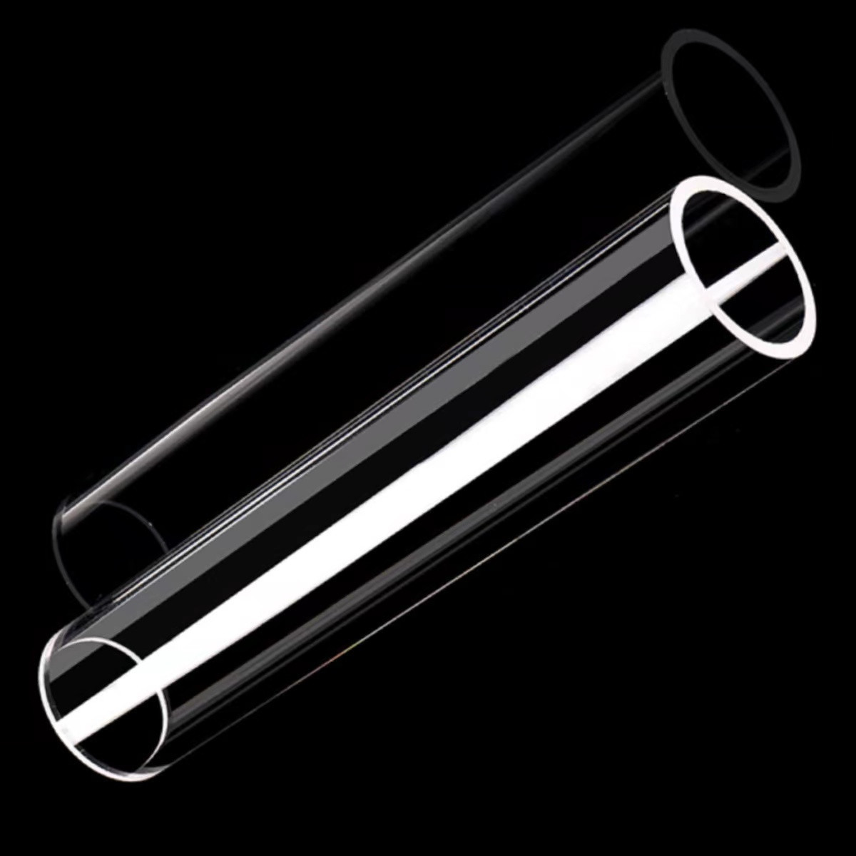 High Temperature Resistance Oil Burner Glass Pipe Quartz Tubes Borosilicate Glass Tube For Heater Accessories