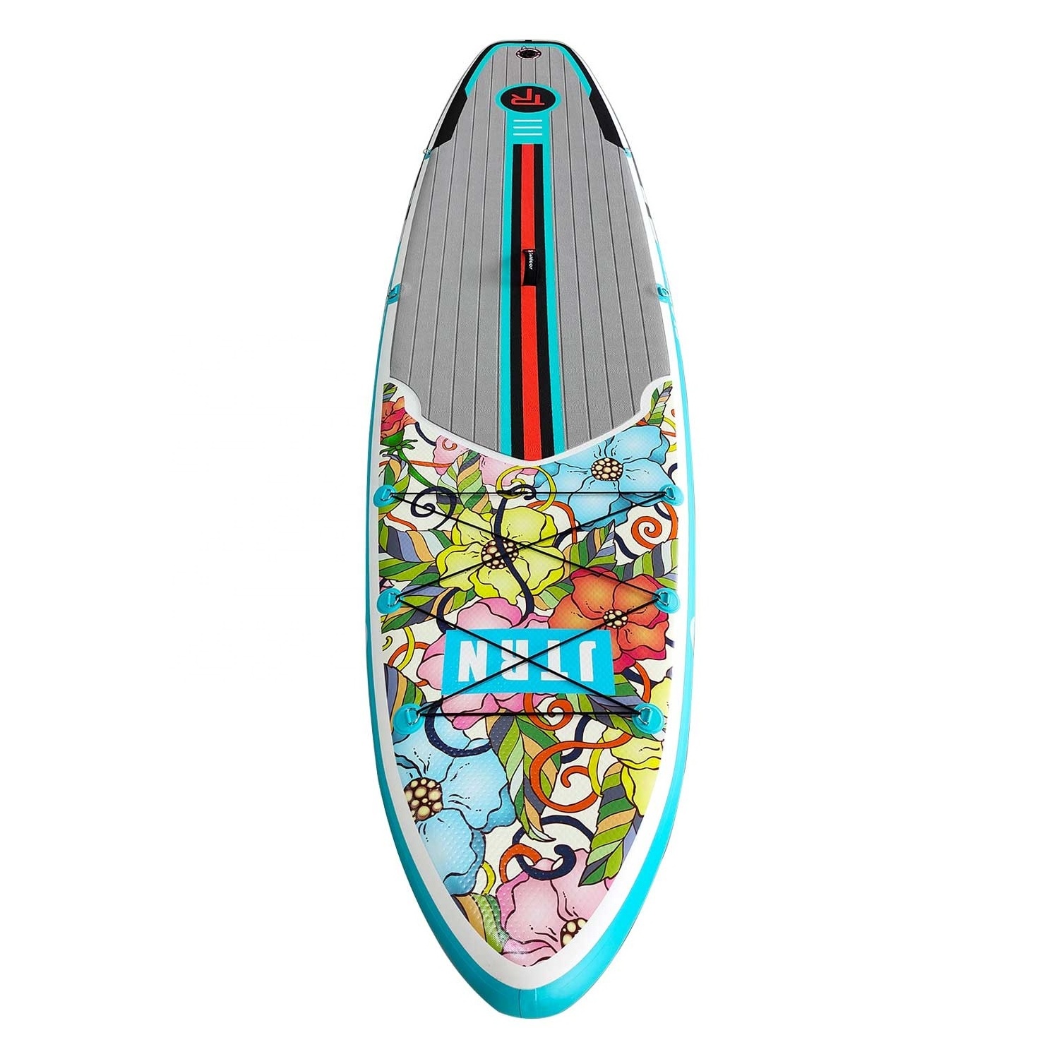 Geetone flower design 11 feet inflatable SUP stand up paddle boards set Pedal Gonflable ISUP surfboard