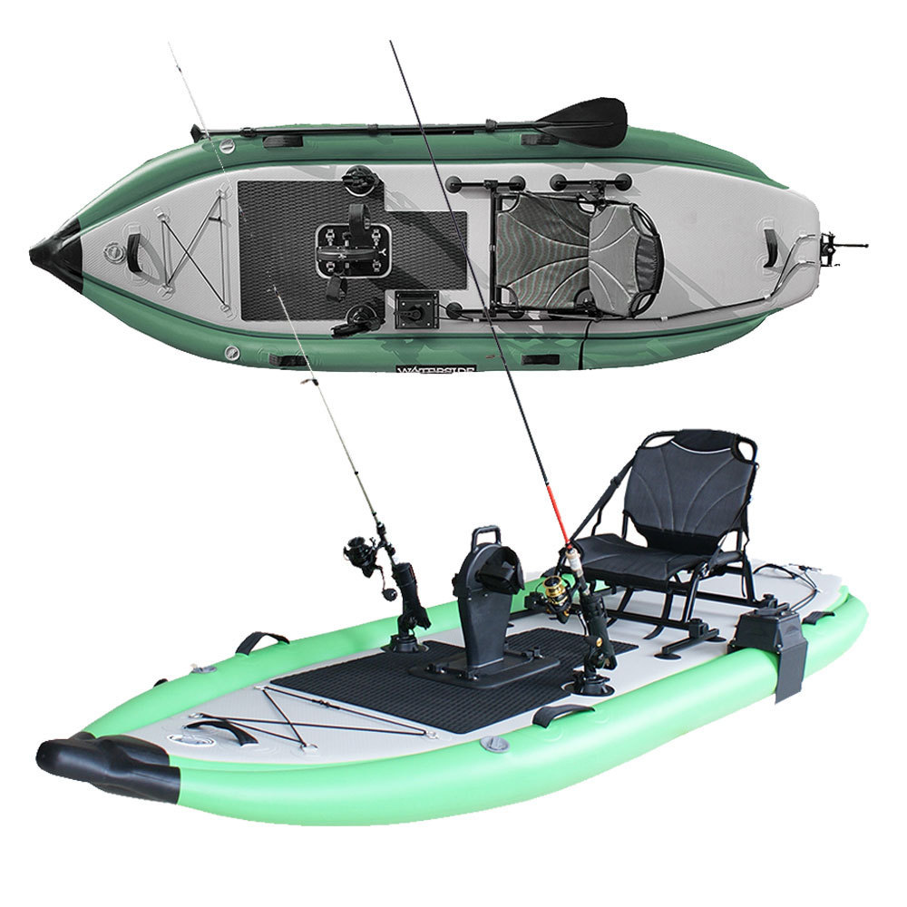 GeeTone Wholesale thickened three-person PVC inflatable boat, fishing boat, rubber boat, kayak