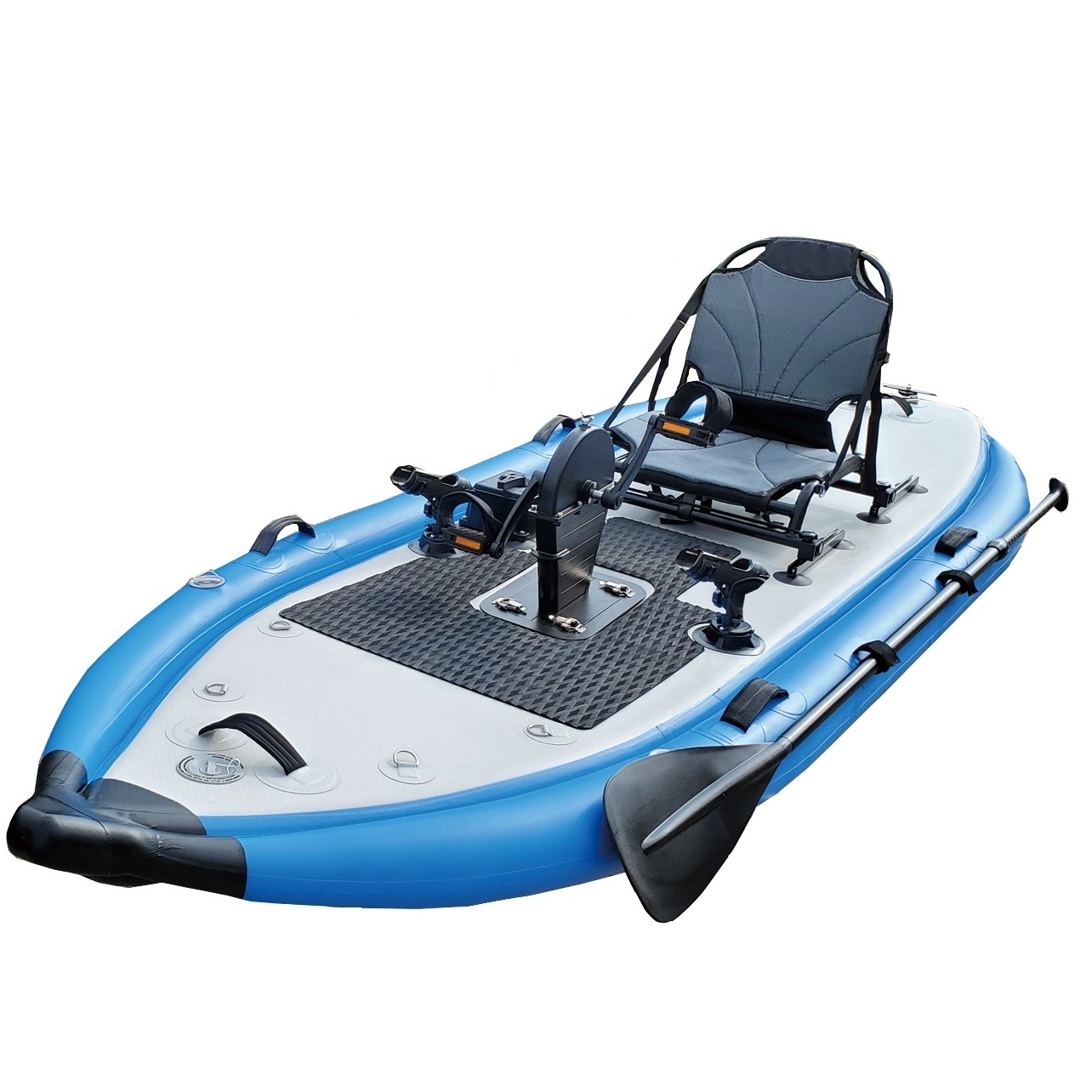 GeeTone Wholesale thickened three-person PVC inflatable boat, fishing boat, rubber boat, kayak