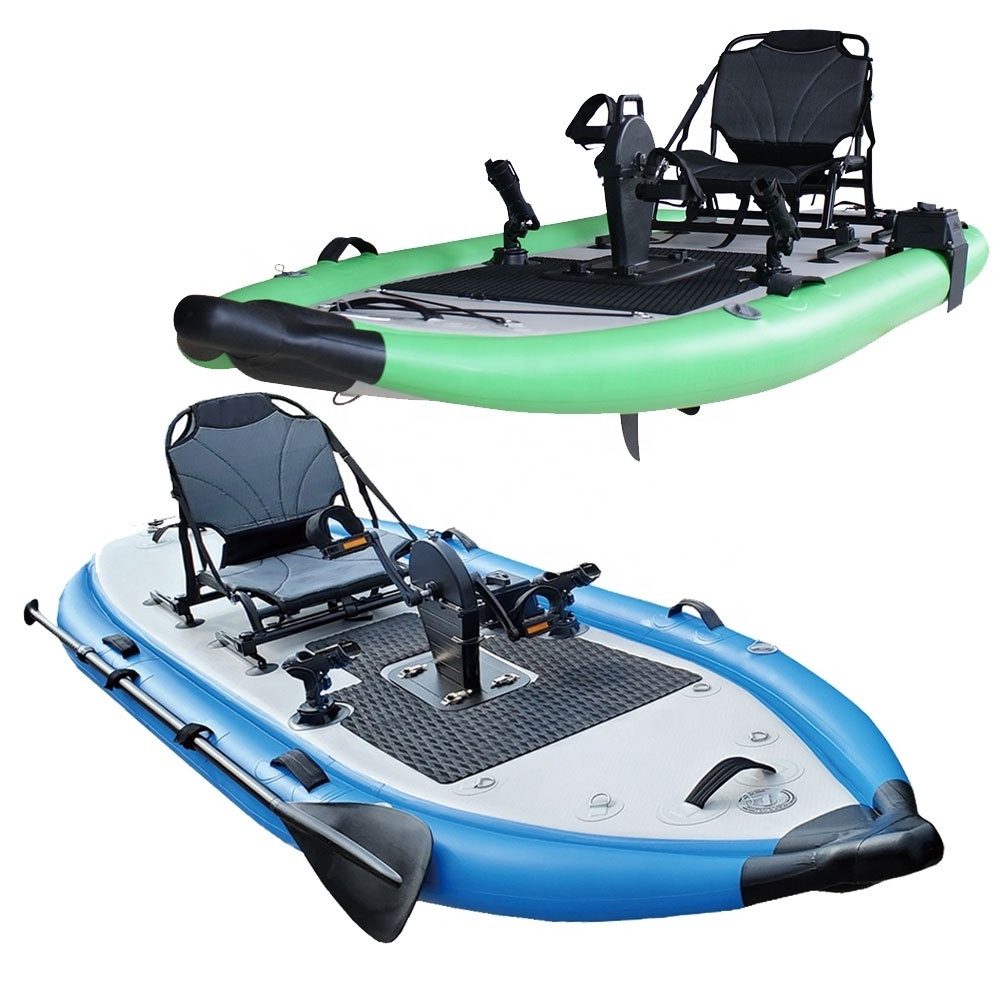 GeeTone Wholesale thickened three-person PVC inflatable boat, fishing boat, rubber boat, kayak