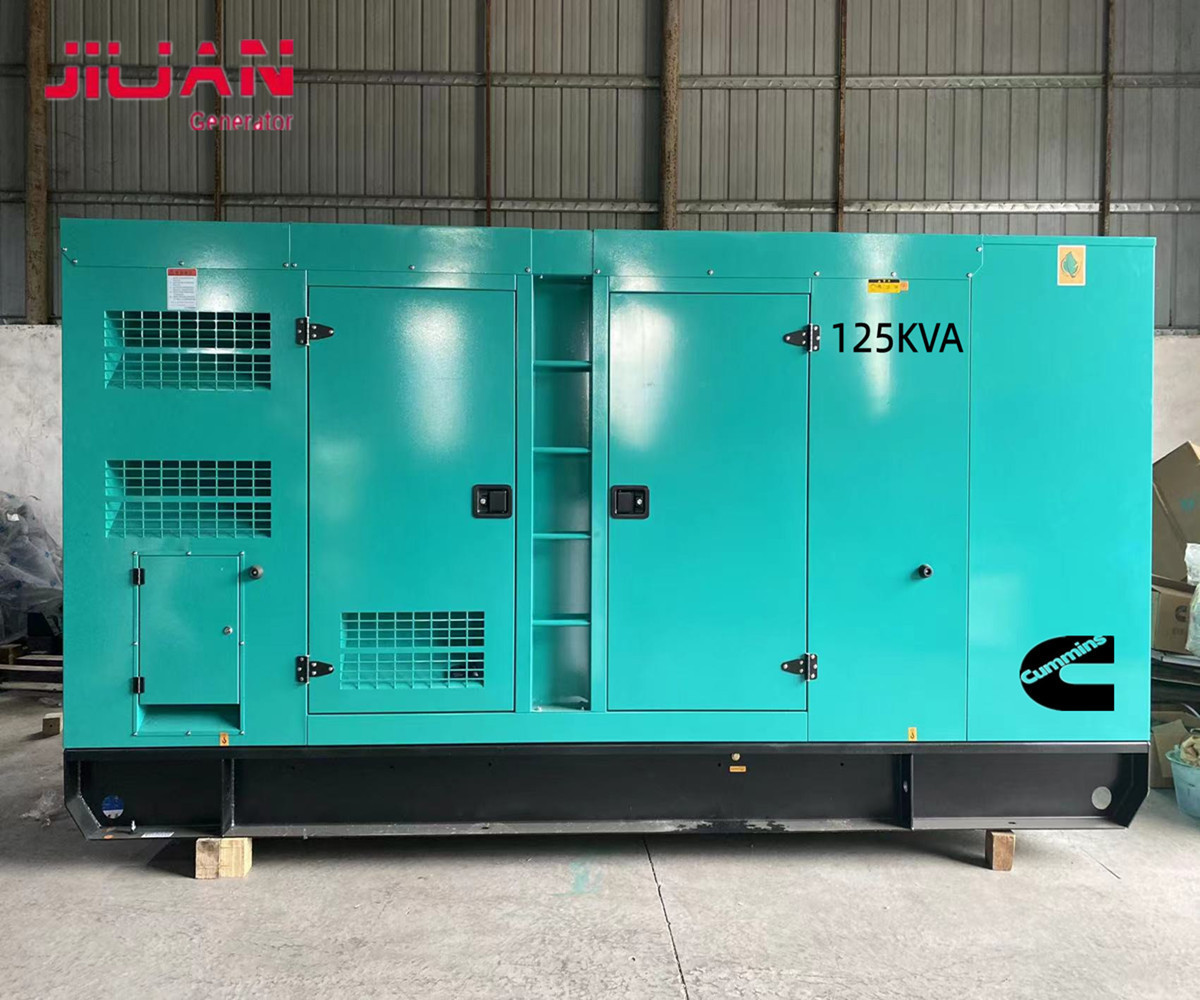 125 kva power genset for sale 100 kw powered Cummins 6BTA5.9-G2 generator price 100kw  diesel generator