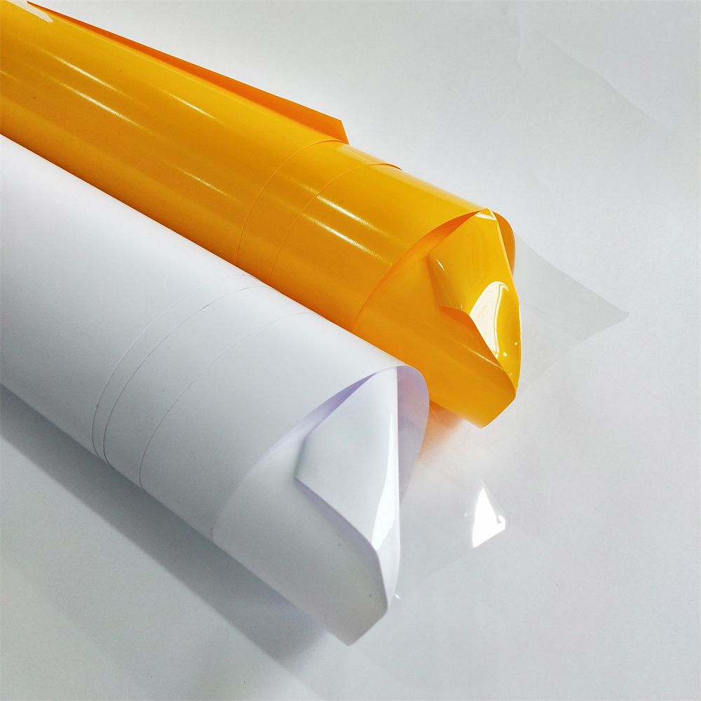 PET Liner Cutting Color Vinyl Packing Color Changing Advertising Material Media Vinyl Rolls