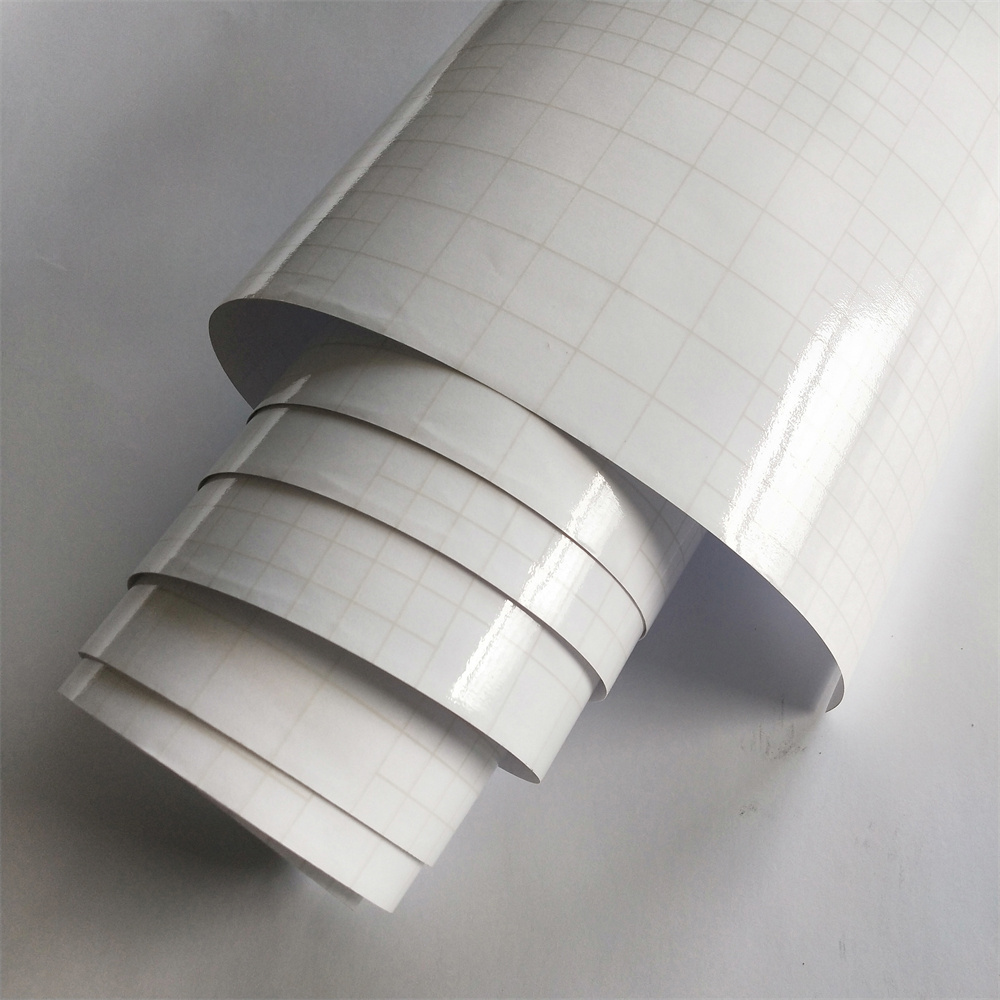 Glossy Transparent PVC Roll Vinyl Sticker Clear Removable Self Adhesive Vinyl Film Transfer Film Tape vinyl