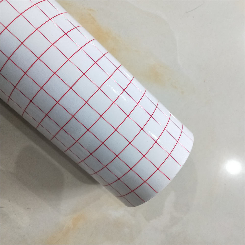 High Tack grid Clear transfer tape for vinyl PET Transfer Application Film