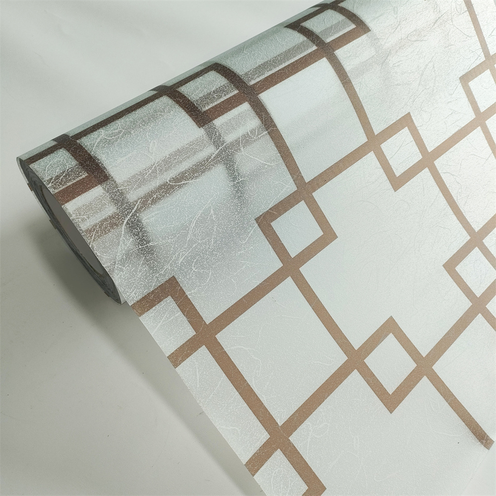 PVC vinyl removable glue adhesive decorative glass window film decorative stained window frosted stickers