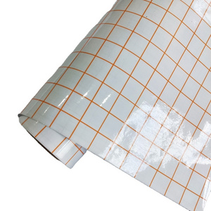 High Tack grid Clear transfer tape for vinyl PET Transfer Application Film