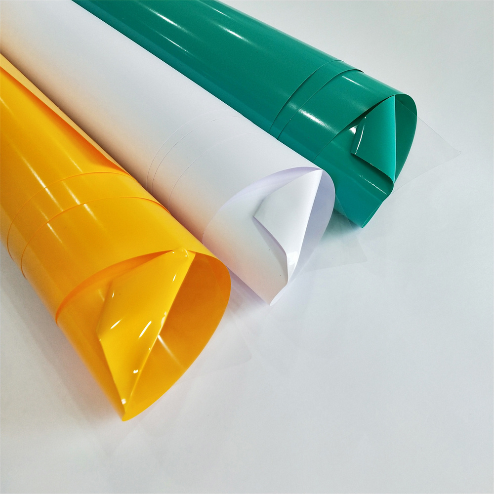 PET Liner Cutting Color Vinyl Packing Color Changing Advertising Material Media Vinyl Rolls