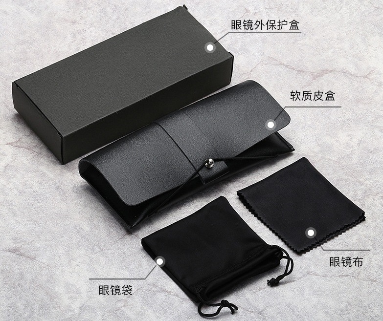 2022 protective traveling clear leather pu soft sunglasses case luxury pu leather sunglasses case custom logo glasses case