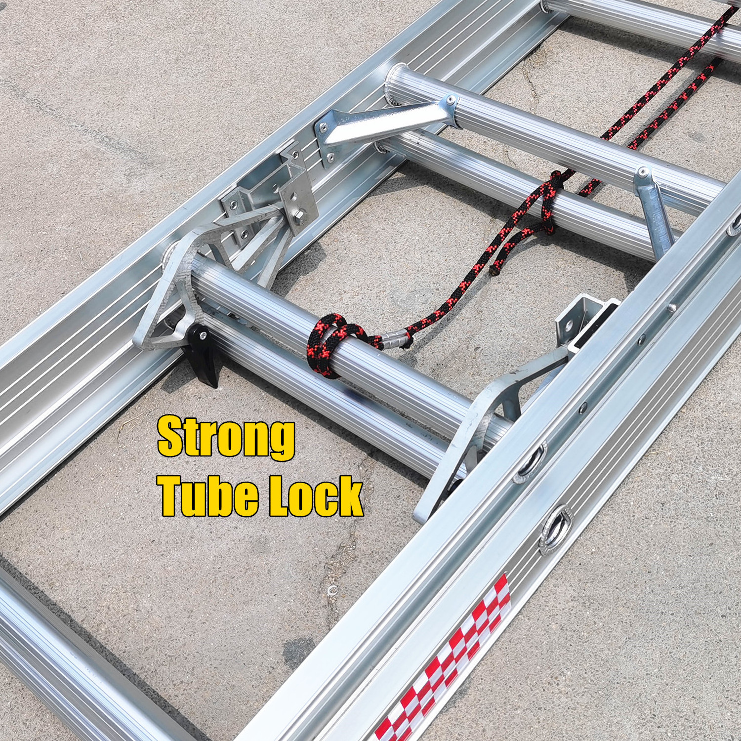 16 20 24 28 32 36 40 step Two Section Aluminum portable and extendable ladder