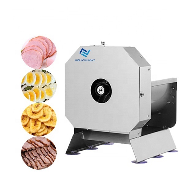 Efficient vegetable push slicer and cutter commercial sweet potato slicer machine Ham slicer machine