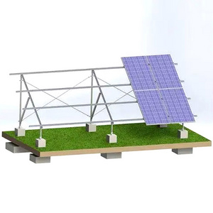 Durable Ground Mounting Stand Structure Super Solar Panel Mounting System Steel Material for Solar Panel Installation