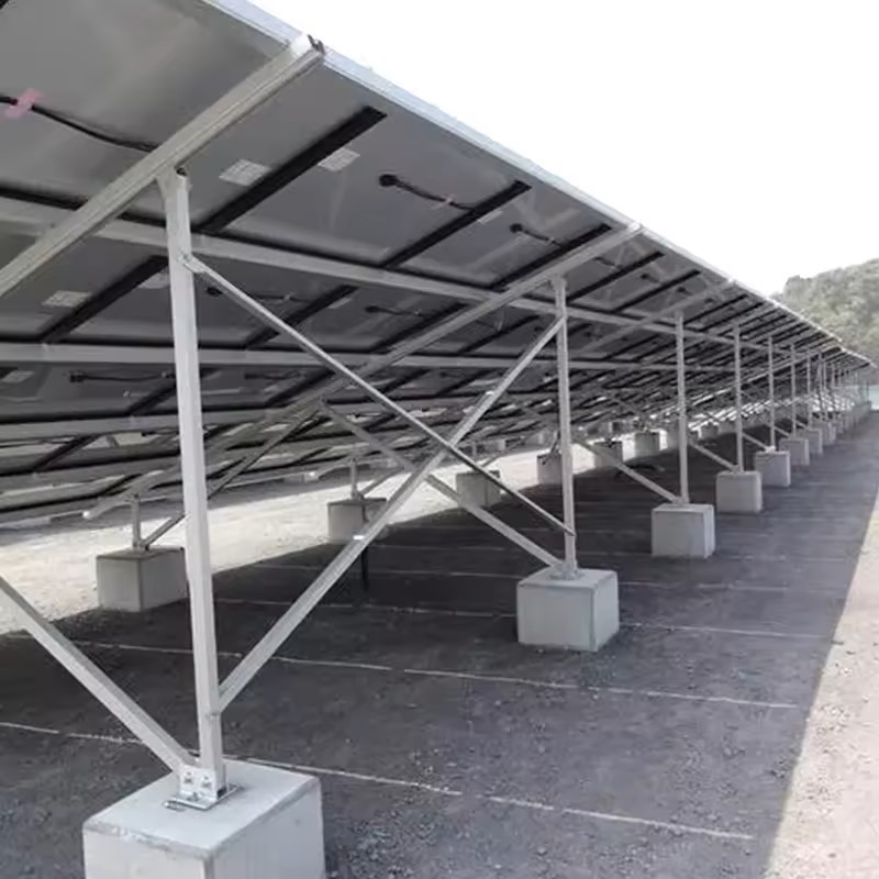 Adjustable Triangle Solar Mounting System Custom Solar Manufactured PV Bracket System