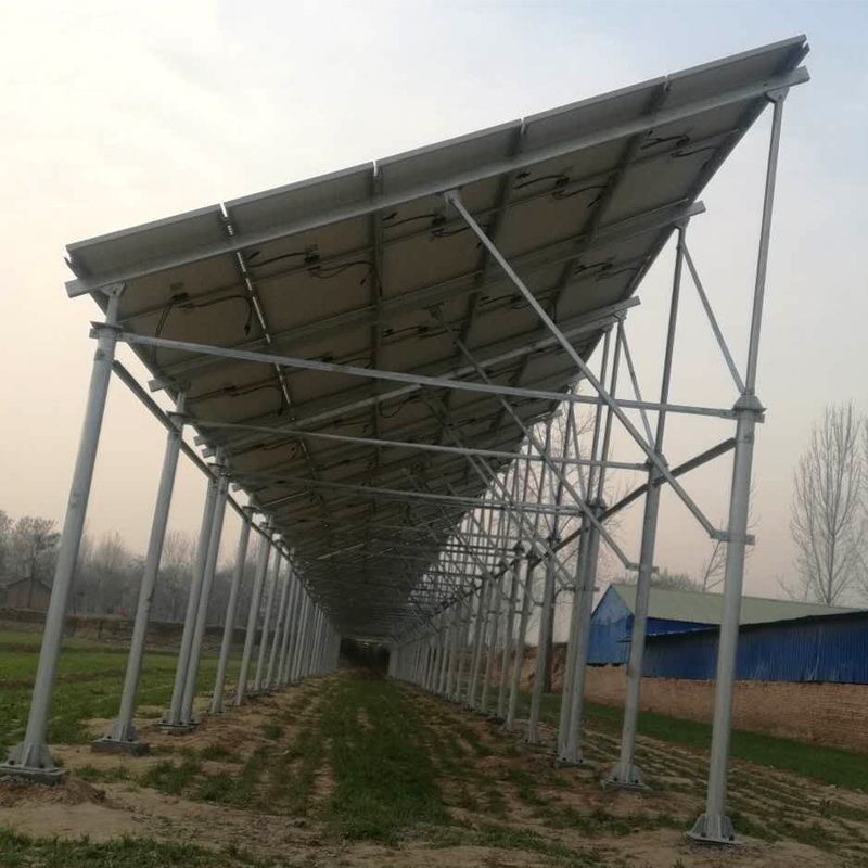 Durable Ground Mounting Stand Structure Super Solar Panel Mounting System Steel Material for Solar Panel Installation