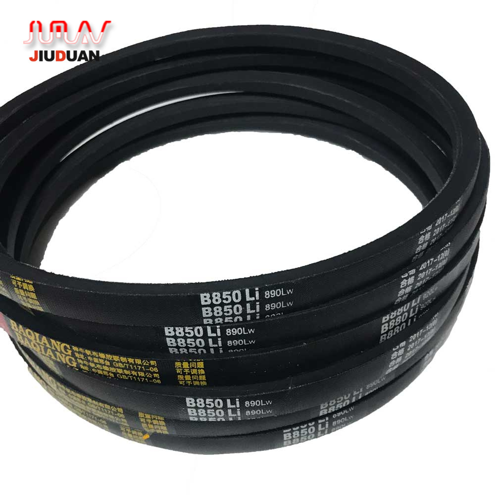 Wholesale Industrial Black  Ribbed  Wrapped Flat Rubber v belt  Material Three V belt C160