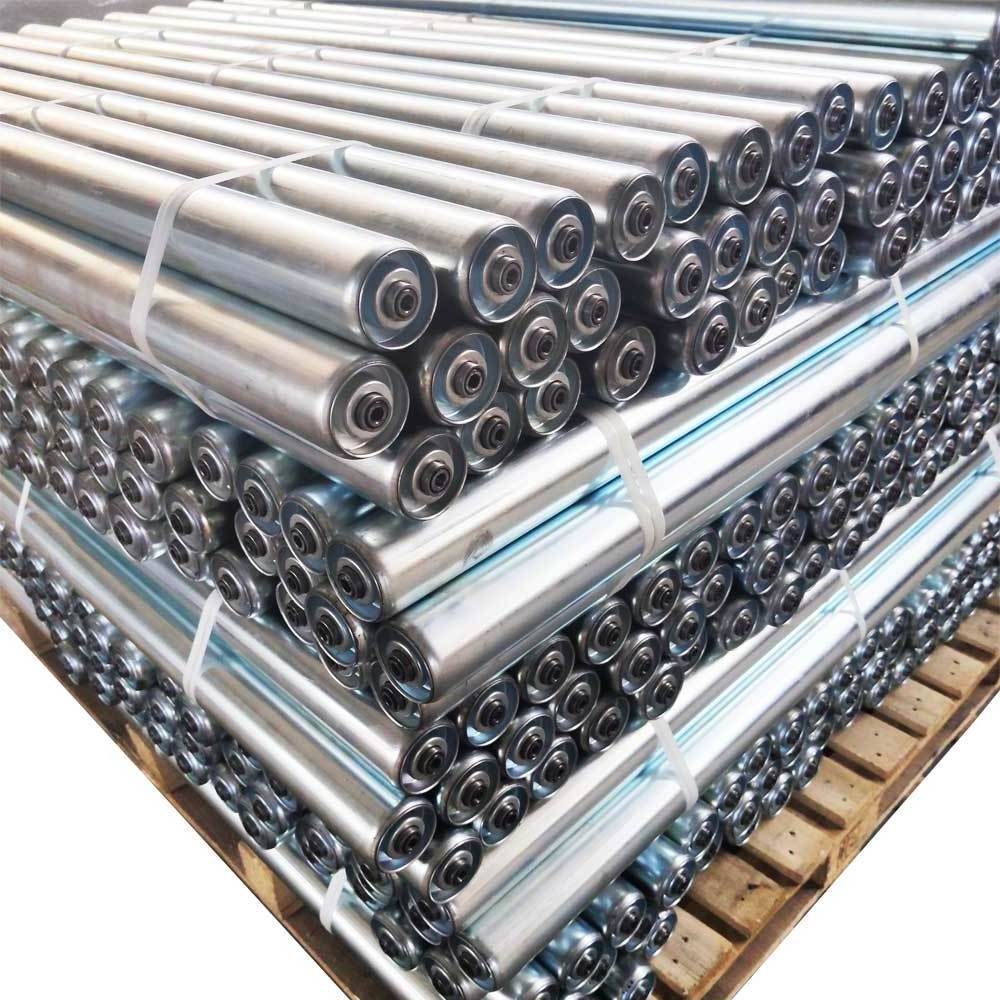 SST201 SST304 Stainless Steel Light Duty Gravity Conveyor Roller  Non-power Rolling Line  For Roller Conveyor