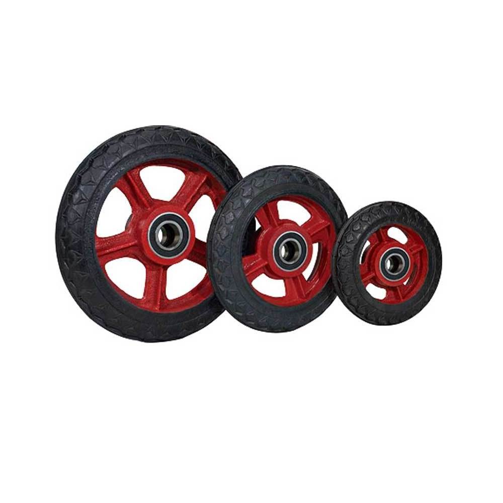 Rubber trolly wheel heavy duty caster wheels 5inch 6inch 8inch 10inch 12inch 14inch rubber wheel for trolly