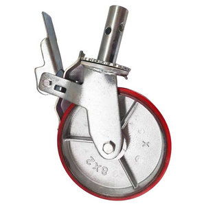 Hot sale heavy duty nylon scaffolding castors wheels