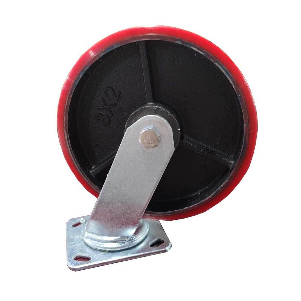 5 inch 6 inch 8 inch Universal Heavy Duty Iron Core Polyurethane PU Wheel Swivel Casters