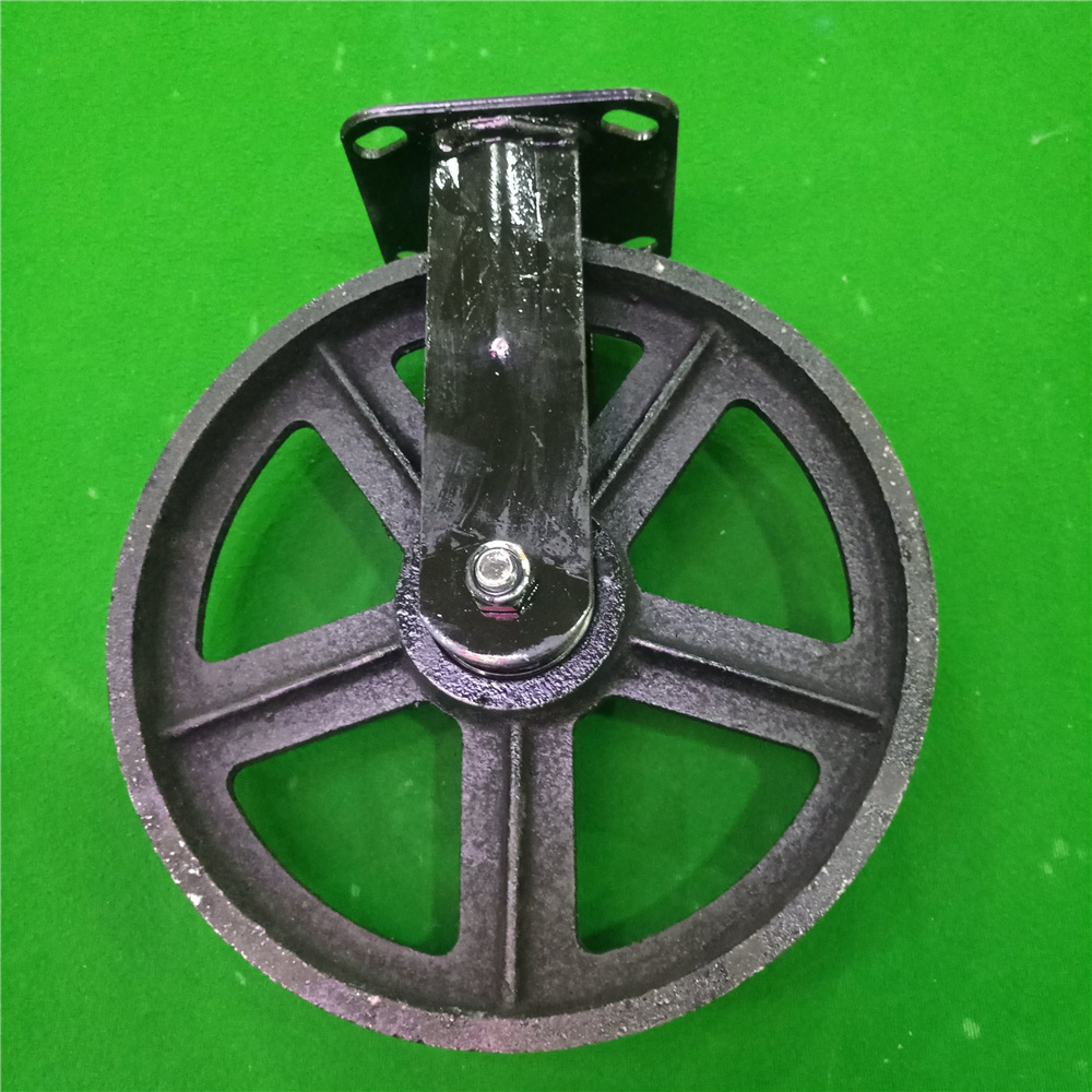 Heavy duty Iron caster/caster wheels/Cast iron caster  steel caster for sale