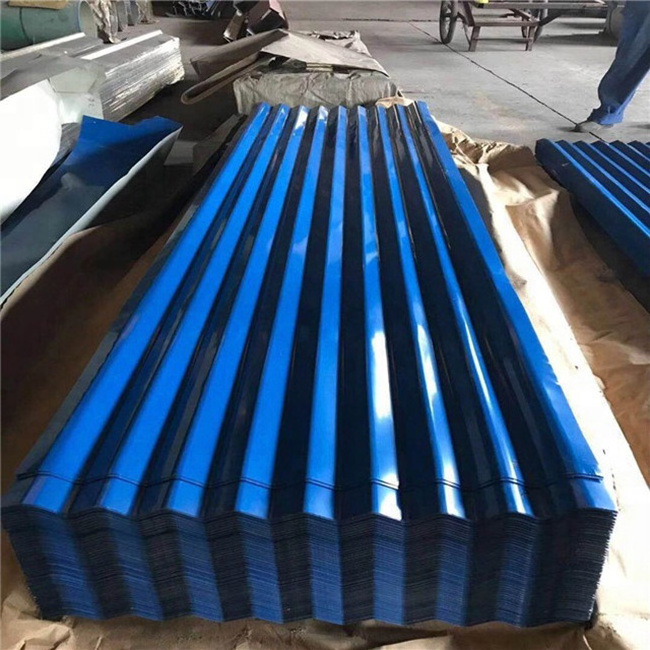 Corrugated Sheet Gauge 26 Zinc Coating Aluminium 60g Steel Plate Cold Rolled Steel Sheet 600-12500 mm For Ppgl Coils