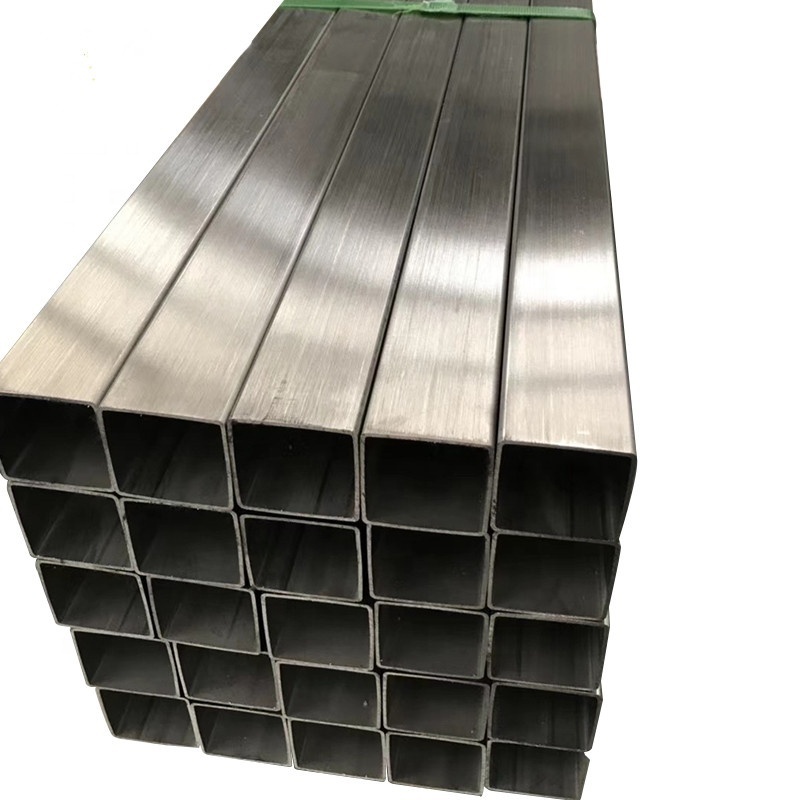 Hot Sale Square Steel Pipe MS Black Carbon Iron RHS SHS Rectangular Steel Pipe Hollow Section Welded Tube Price Standard Length