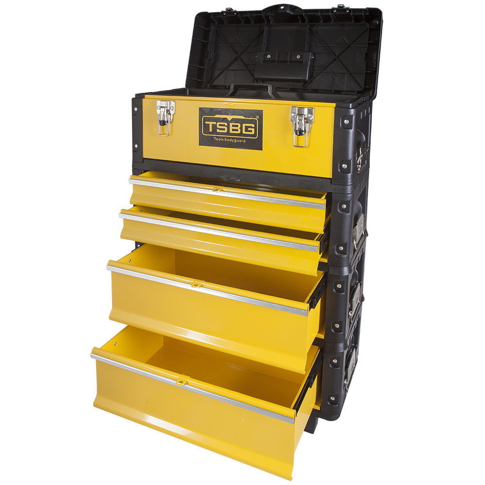 Heavy duty free combinations 4 drawers  mobile tool box  trolley tool cart toolbox tool box with/on wheels