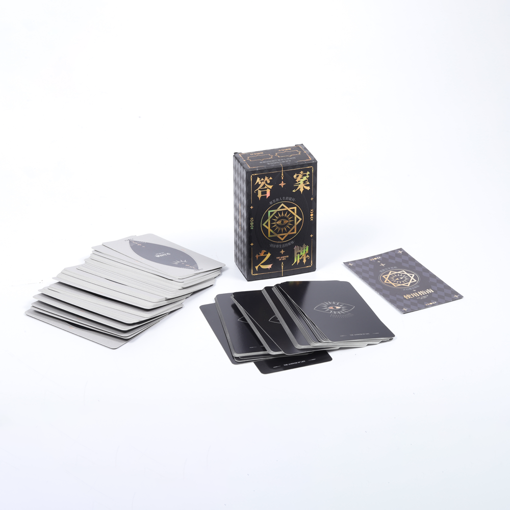 Bokesi OEM Custom Holographic Playing Card Game with Anime Trading Cards