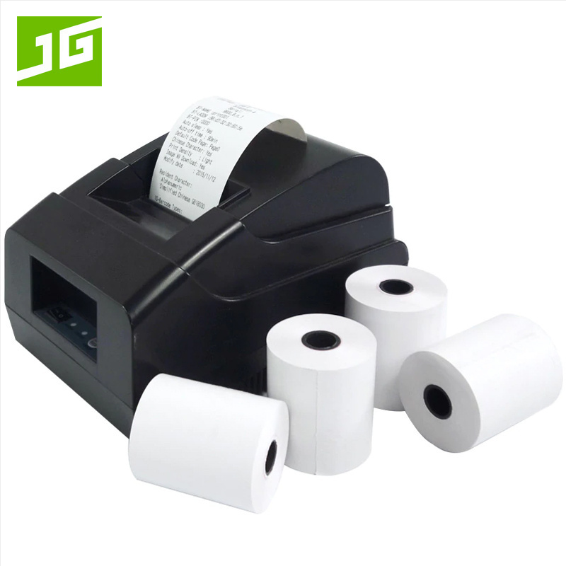 custom cash register paper custom size thermal paper roll for gas station and supermarket