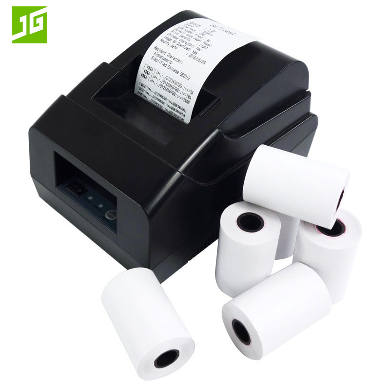 custom cash register paper custom size thermal paper roll for gas station and supermarket