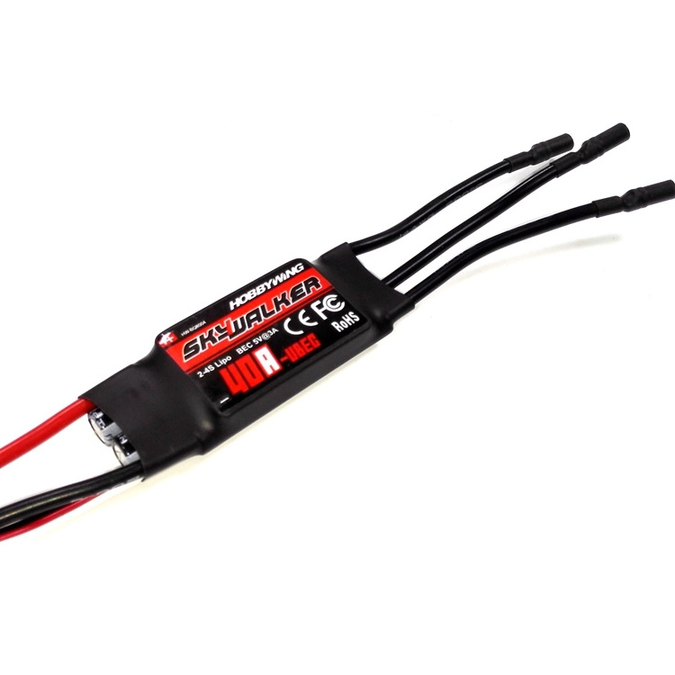 Hobbywing Skywalker 12A 20A 30A 40A 50A 60A 80A ESC Brushless Controller With UBEC For RC FPV Quadcopter Airplanes Helicopter