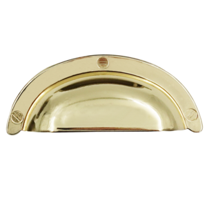 Gold Brass Drawer Cup Pull Handle Knob Wardrobe Drawer Pulls