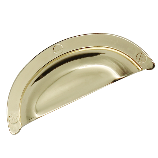 Gold Brass Drawer Cup Pull Handle Knob Wardrobe Drawer Pulls