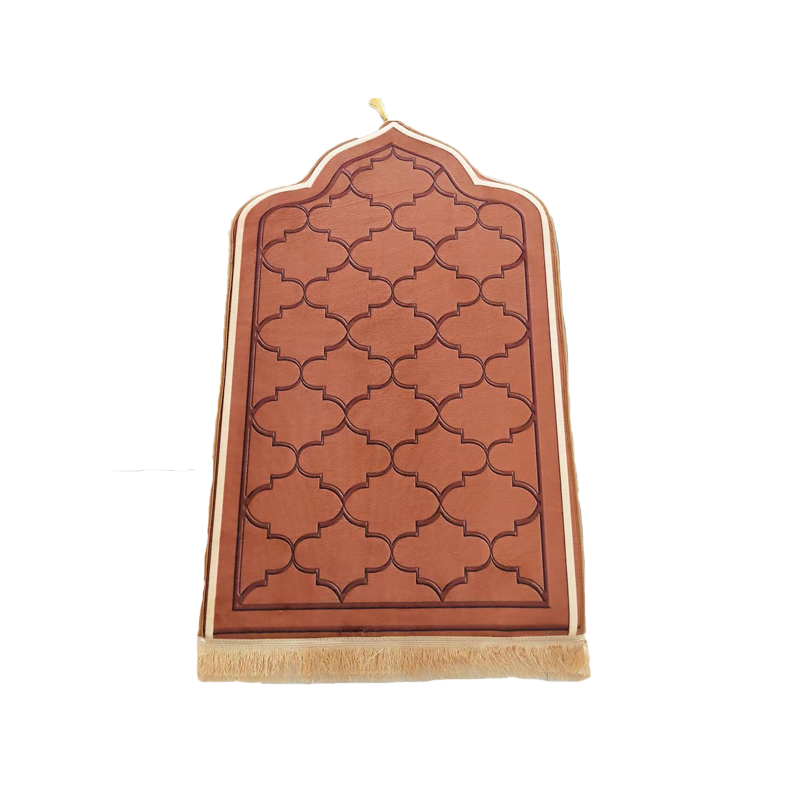 Decorative use mosque carpet in customized muslim prayer mat