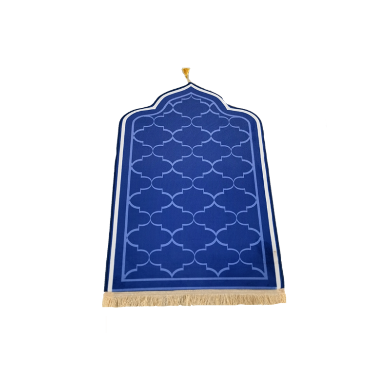 Decorative use mosque carpet in customized muslim prayer mat