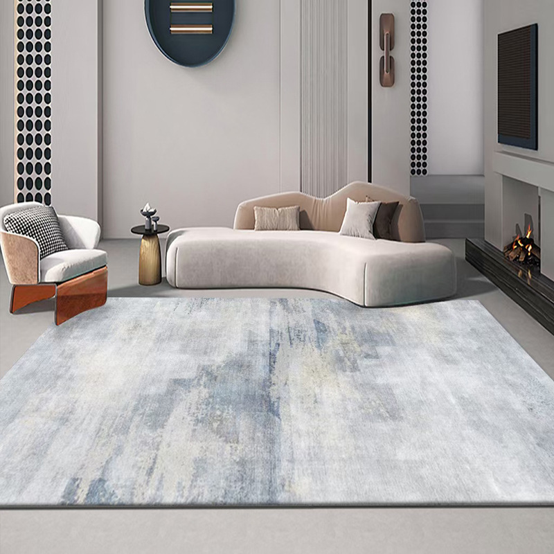 Factory Supply Super Soft Cashmere Living Room Wash With Water Luxury Modern Printing Area Rugs Carpet