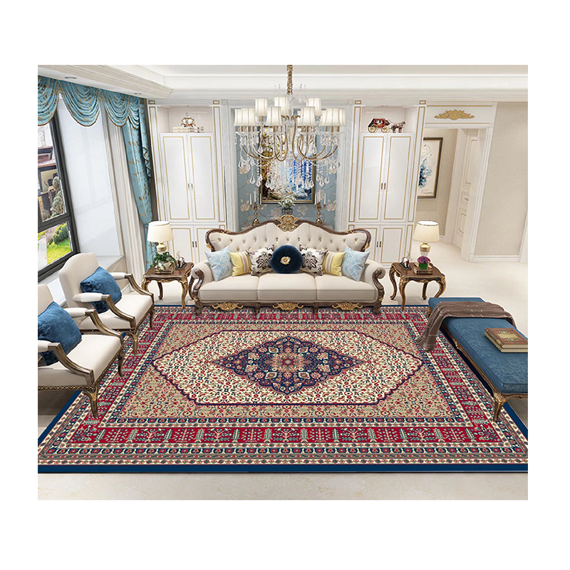 Wholesale Anti Slip Polyester Washable Carpets And Rugs Living Room Home Hotel Carpet