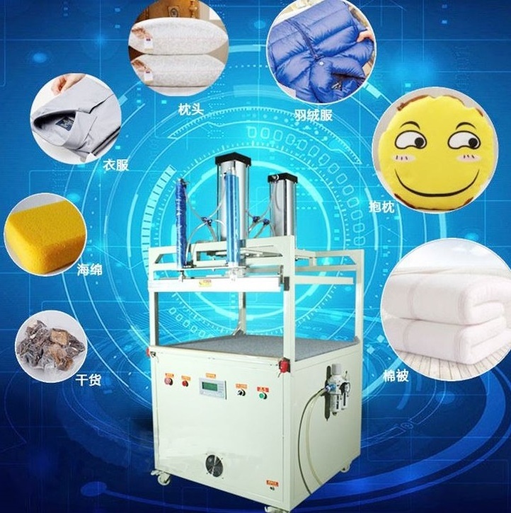 Advanced Pillow Vacuum Press Packing Machine With Compressed Cushion And Horizontal Pillow Features Reliable Precise Packaging