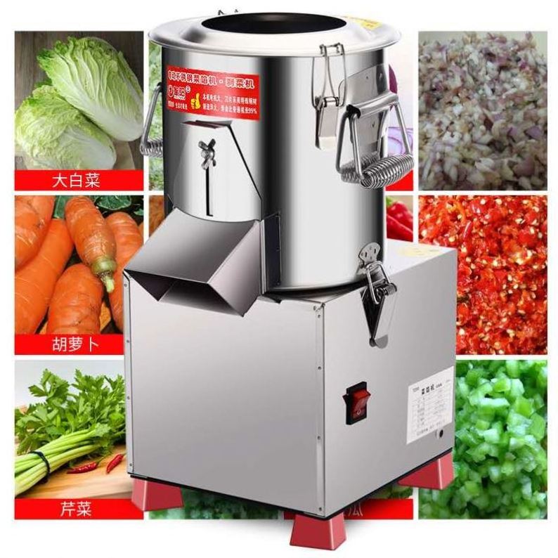 Commercial Household Cabbage Chopper Onion Fruit Vegetable Cutting Cutter Slicer Granulator Crusher Chopping Machine