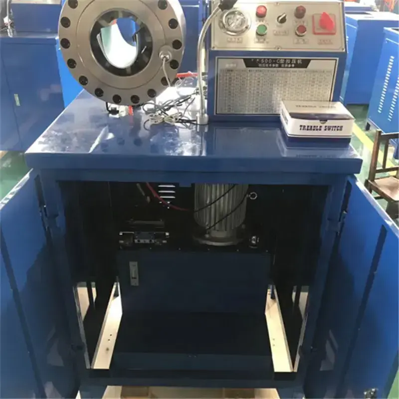 Automatic Power  DX68 Rubber Product Making Machinery Hydraulic Hose Crimping Machine with High Pressure