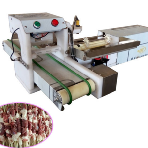 Automatic Meat Skewer Machine Kebab Skewer Machine Doner Kebab Wear String Machine