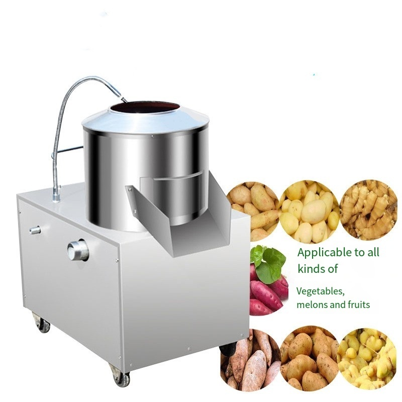 Potato Peeling Machine small Peeling Machine Kitchen Canteen Potato Taro Sweet Potato Peeler Cleaning Machine