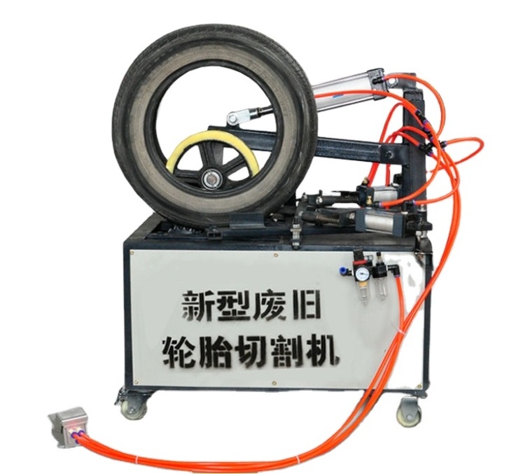 High Efficiency Automatic Steel Tire Explosion-Proof vacuum Tire Wheel Splitting Machine Used Car Tire Double Wall Cutting Machi