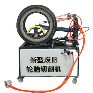 High Efficiency Automatic Steel Tire Explosion-Proof vacuum Tire Wheel Splitting Machine Used Car Tire Double Wall Cutting Machi