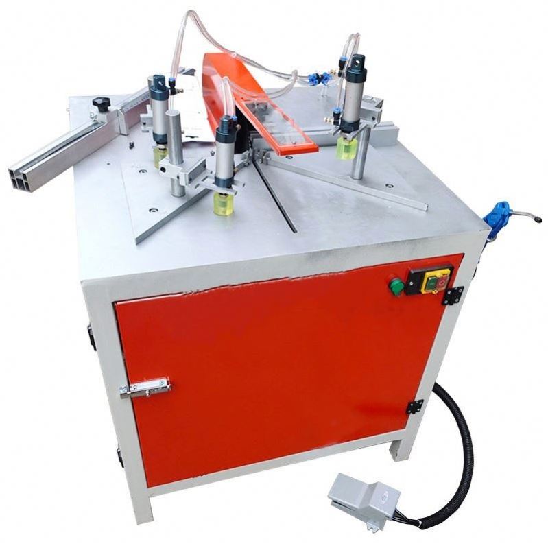 NEWEEK High Quality Pneumatic For Wood Hydraulic Automatic 45 Degree 90 Degrees Angle Cutter Straight Cutter Notching Machine